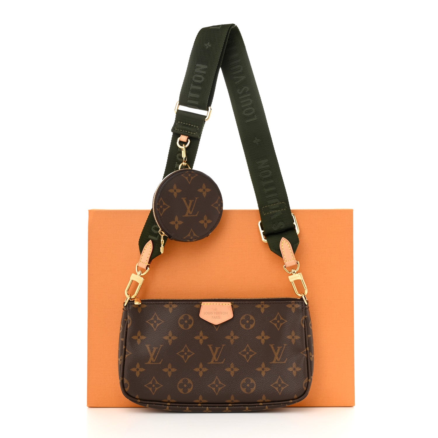 Louis Vuitton Monogram Multi Pochette Accessories Large Pochette Kaki 11 of 11