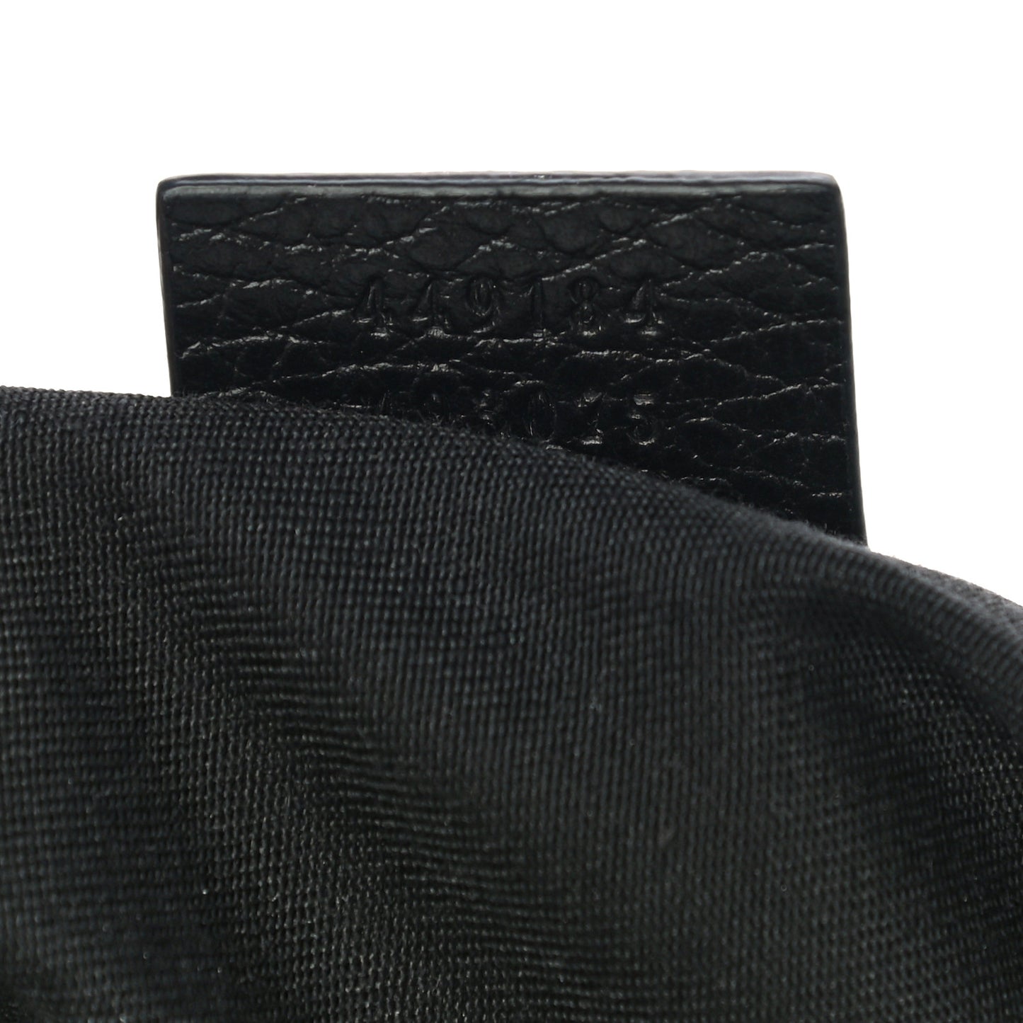Nylon Monogram Small Flat Messenger Bag Black
