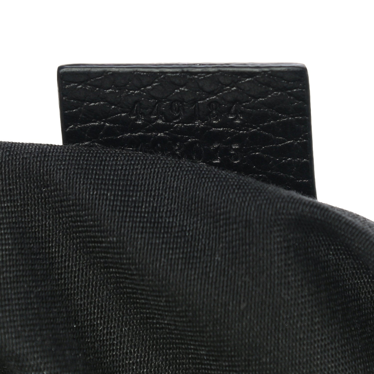 Gucci Nylon Monogram Small Flat Messenger Bag Black 7 of 11