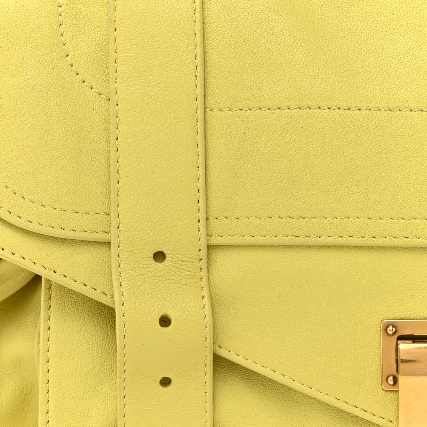 Lambskin Medium PS1 Satchel Pale Green