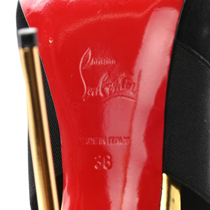 Christian Louboutin Suede Royal Big Dorcet 120 Pumps 36 Black 7 of 11