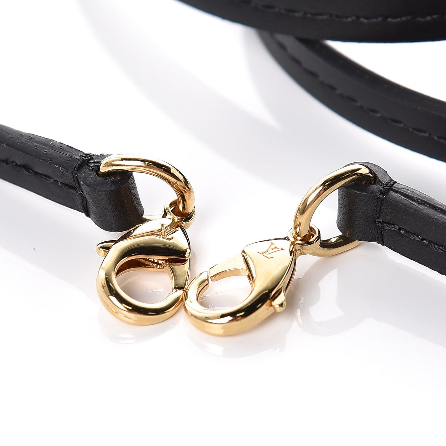 Calfskin Eye Trunk Case Strap Black