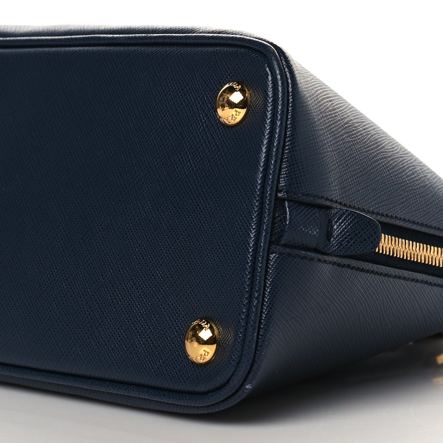 Prada Saffiano Lux Small Promenade Tote Baltico 9 of 9
