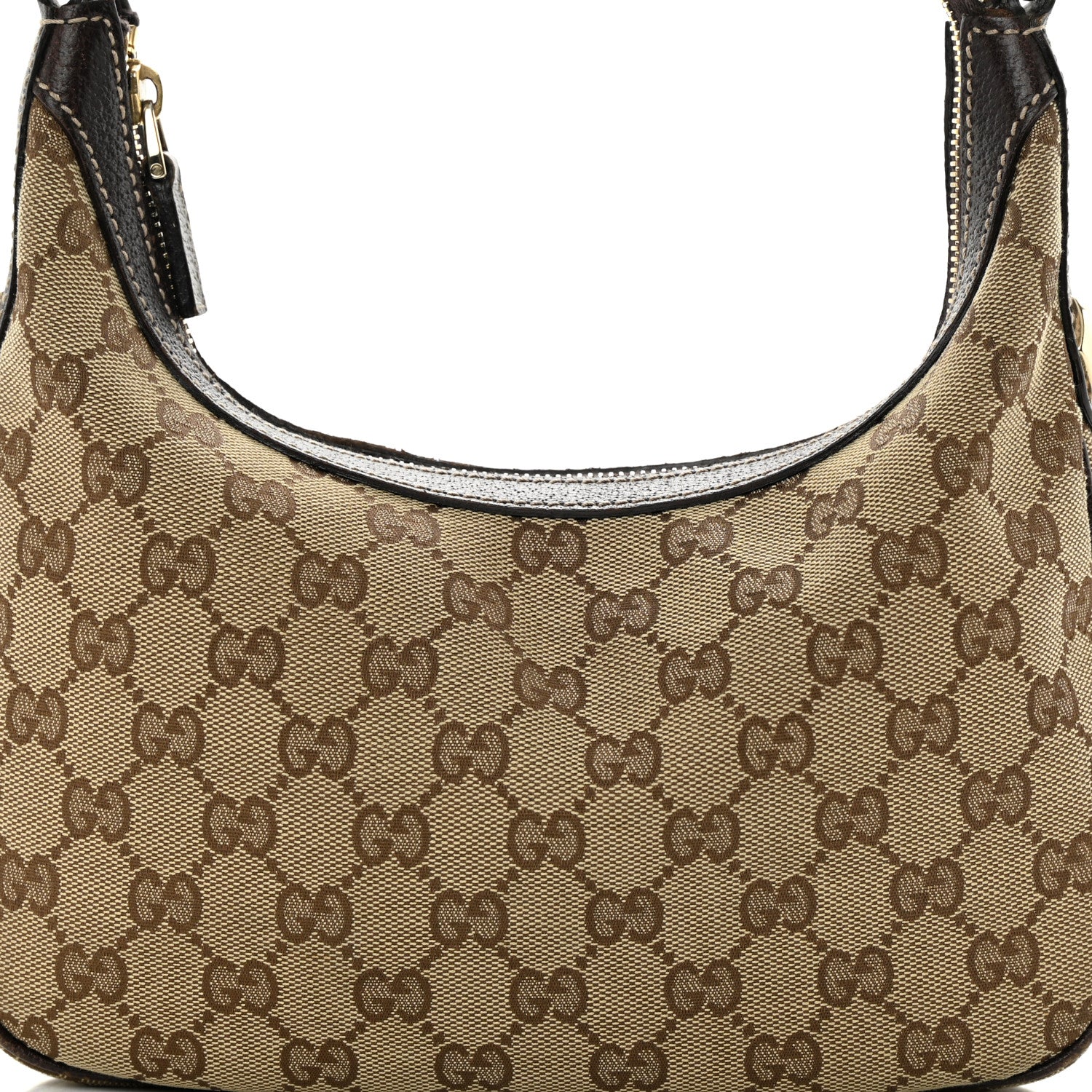 Gucci Monogram Charmy Hobo Brown 8 of 17