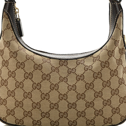 Gucci Monogram Charmy Hobo Brown 8 of 17