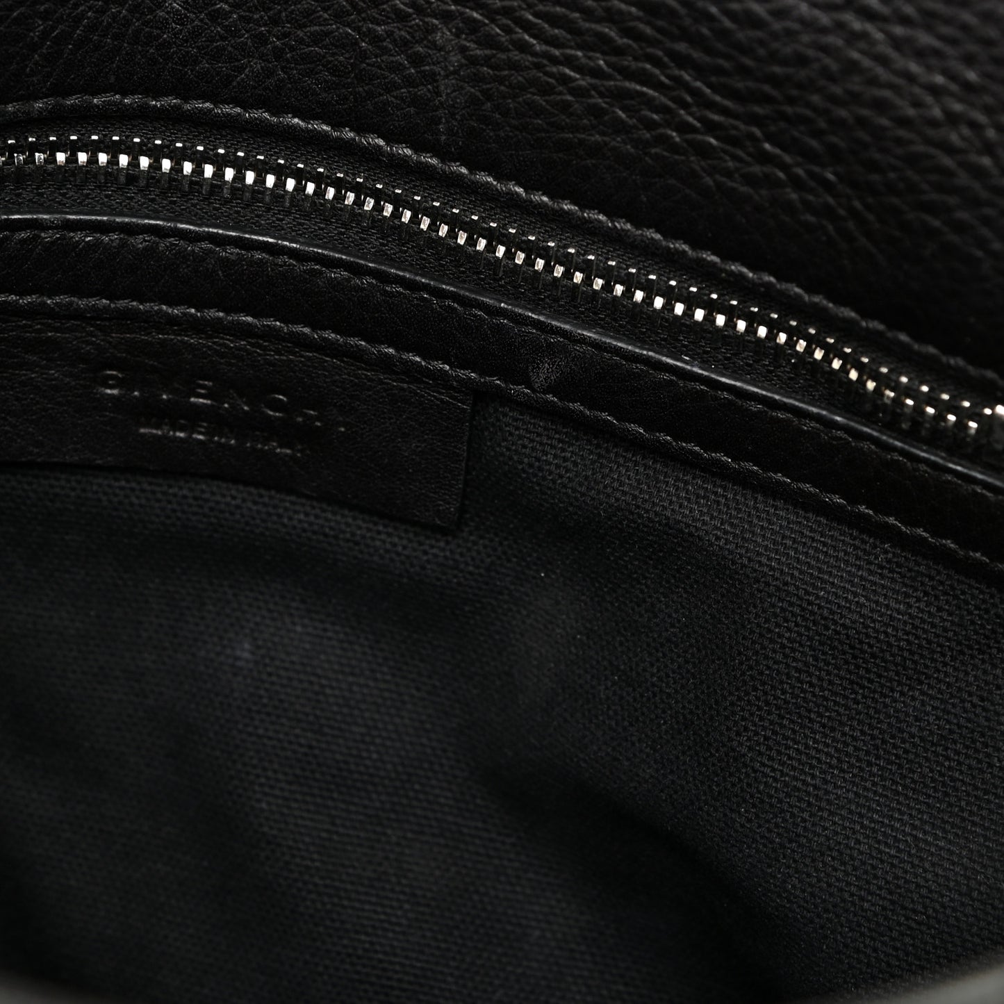 Pebbled Calfskin Small Pandora Pure Flap Bag Dark Brown