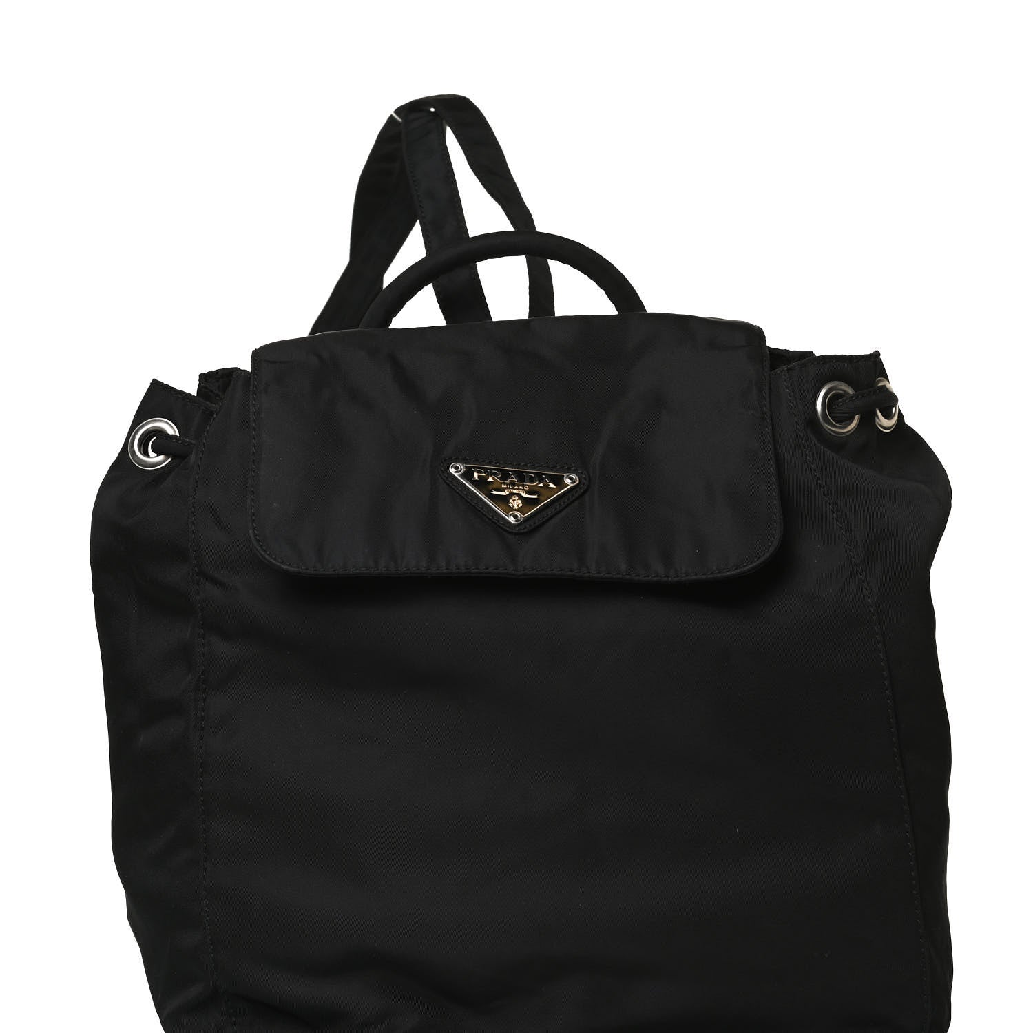 Prada Tessuto Nylon Backpack Black 6 of 12