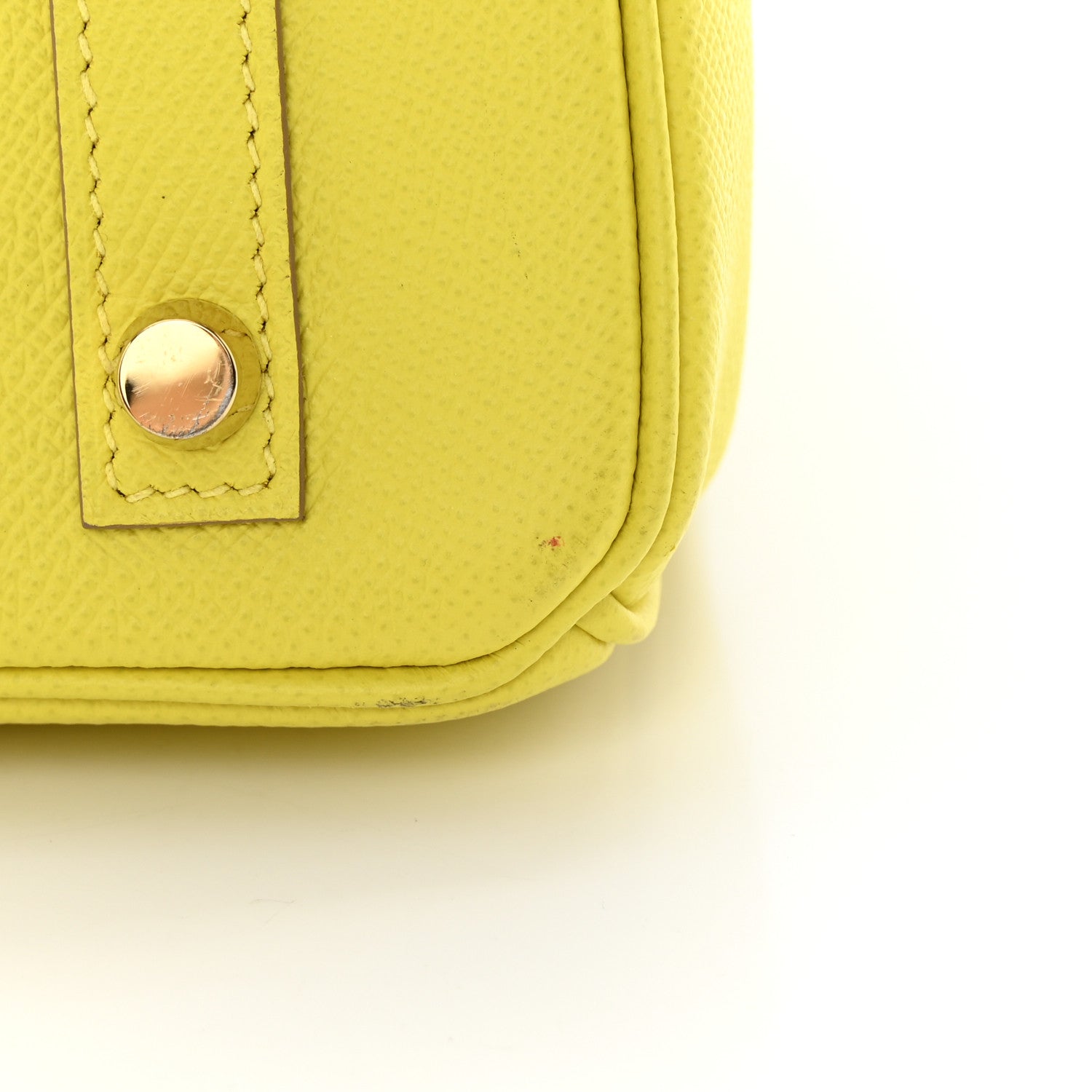 Hermes Epsom BIRKIN 30 Lime 14 of 16