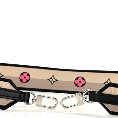 Louis Vuitton Jacquard Diane Shoulder Strap Black 4 of 4
