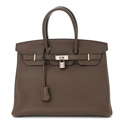 Hermes Togo Birkin 35 Taupe 1 of 11