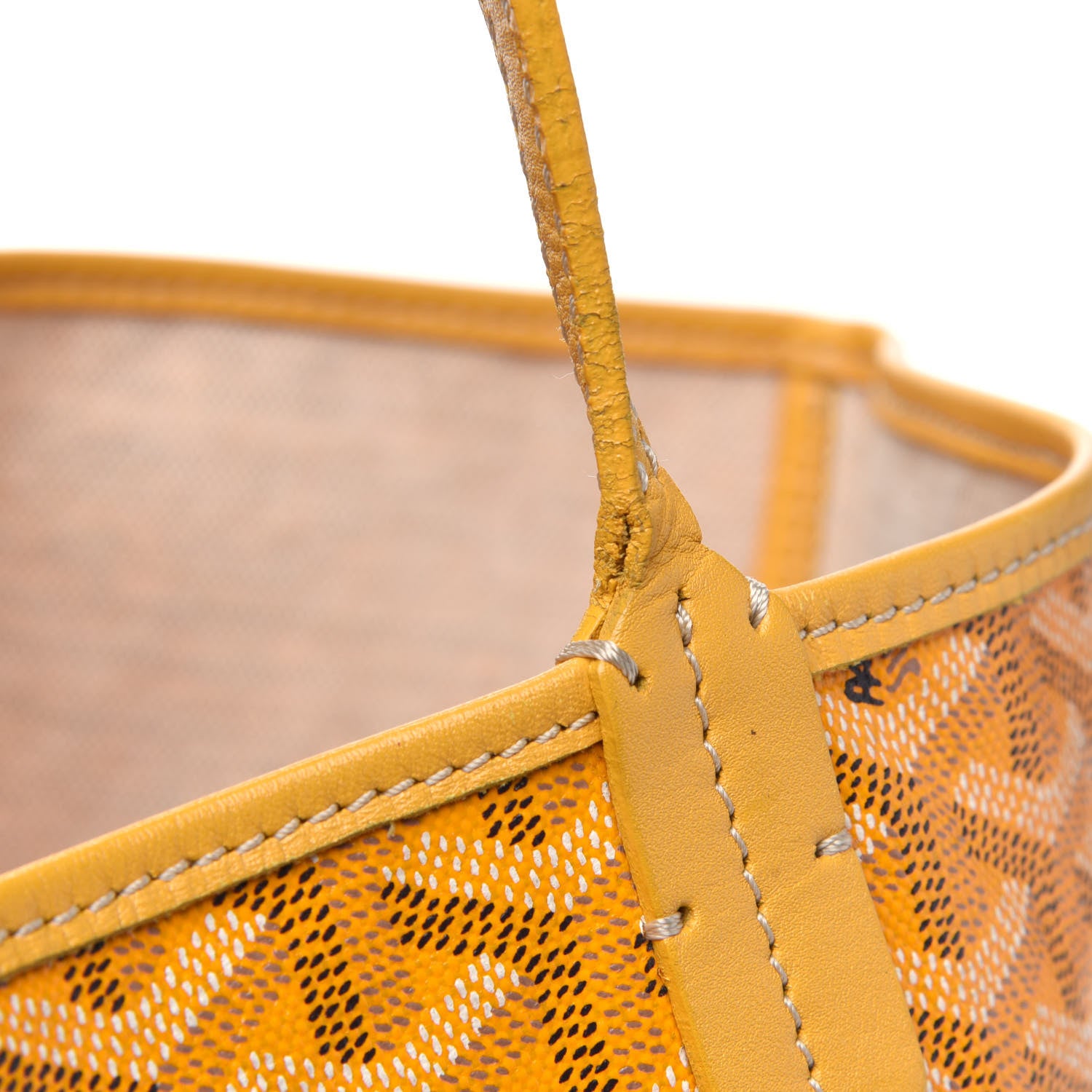 Goyard Goyardine Saint Louis PM Yellow 18 of 22
