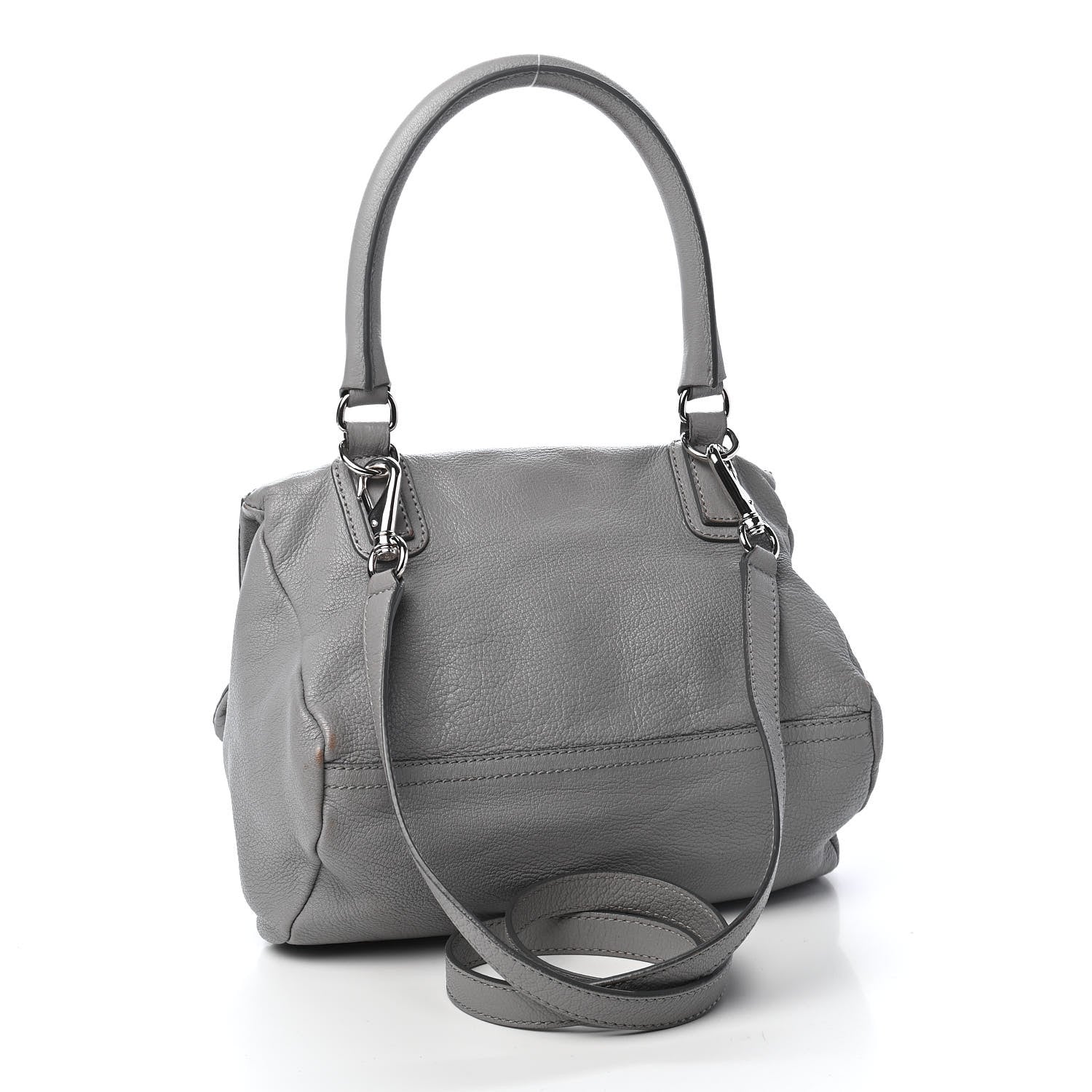 Givenchy Sugar Goatskin Small Pandora Pearl Grey 2 of 12