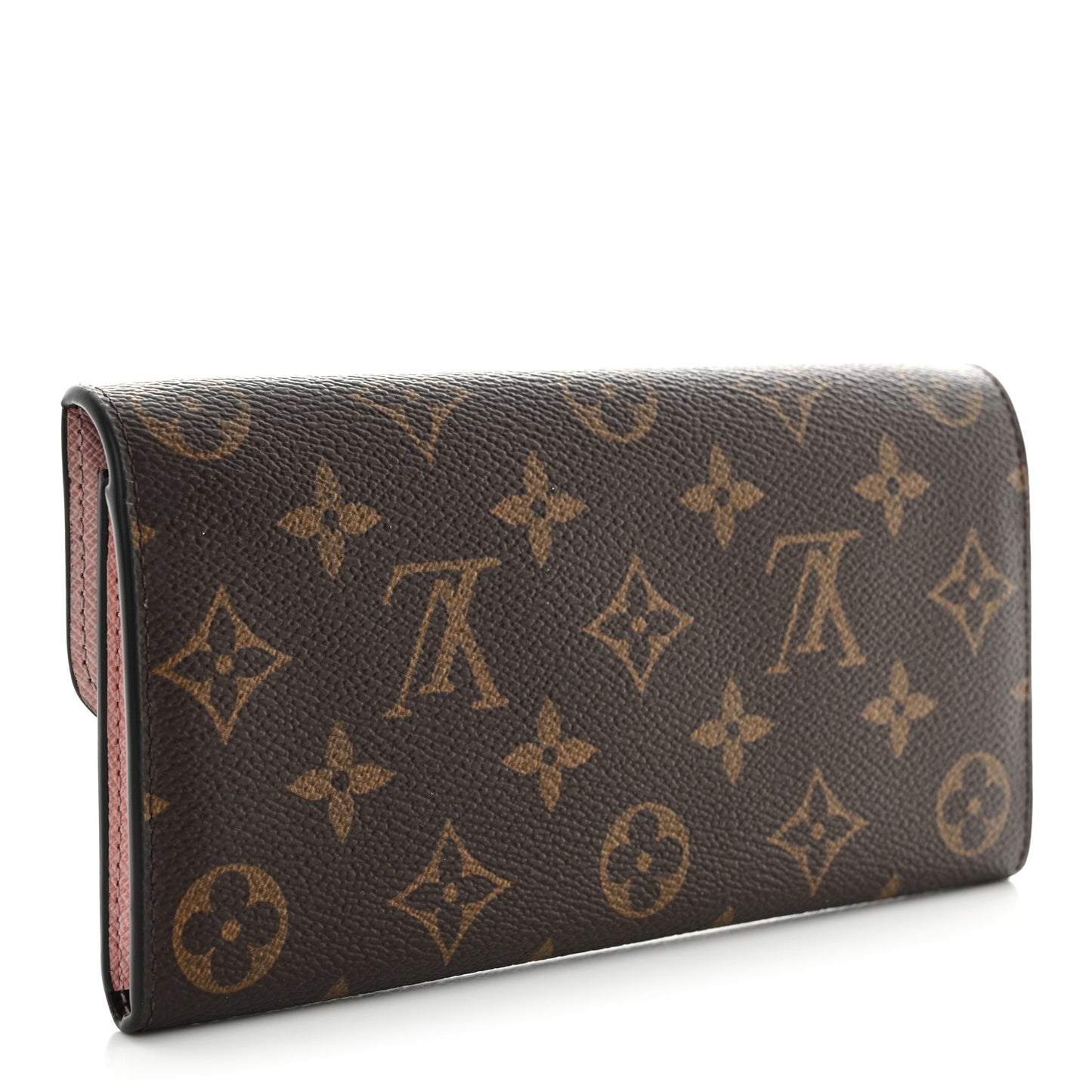 Monogram Emilie Wallet Rose Ballerine