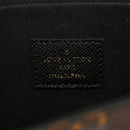 Louis Vuitton Monogram Blossom Pochette Felicie Chain Wallet Black 7 of 11