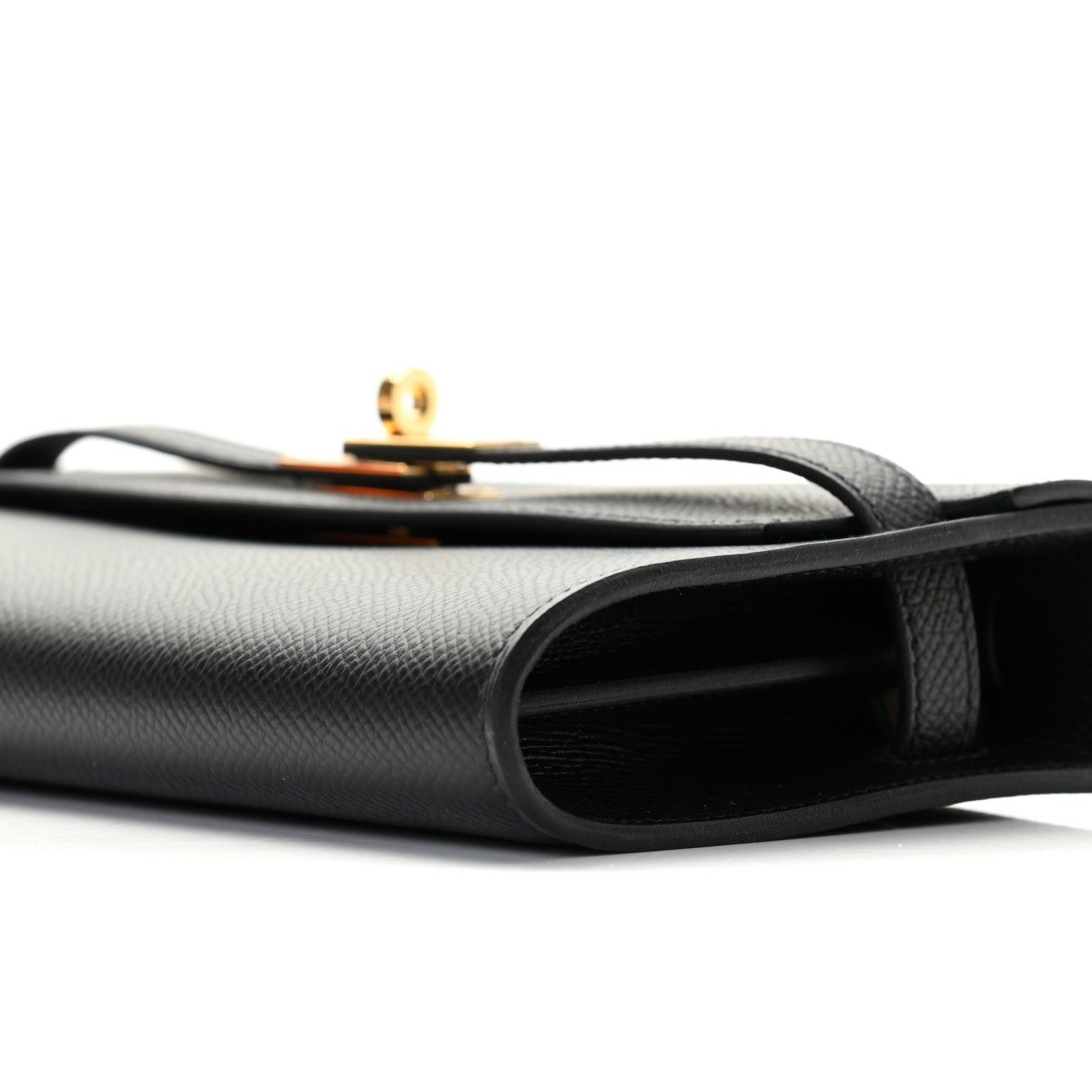 Hermes Epsom Kelly Wallet To Go Black 7 of 9