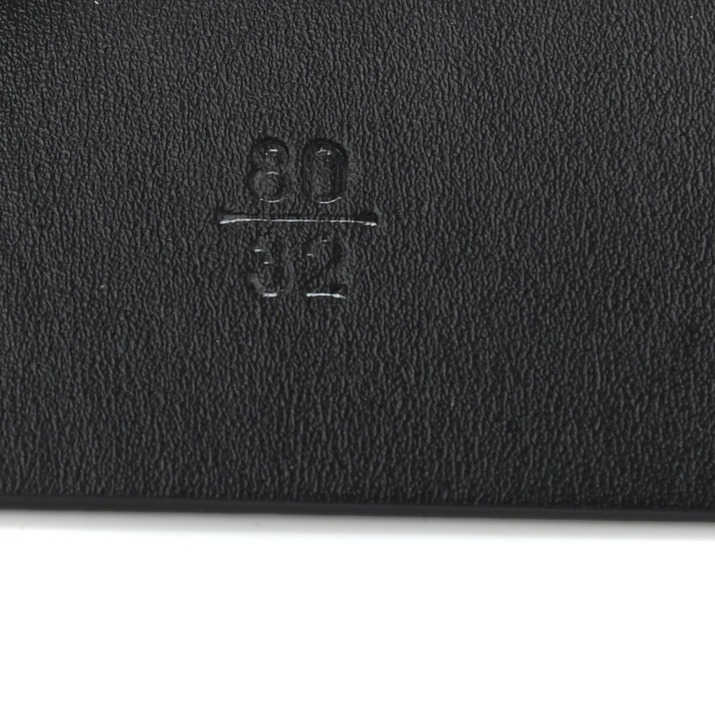 Calfskin CC Chain Belt 80 32 Black