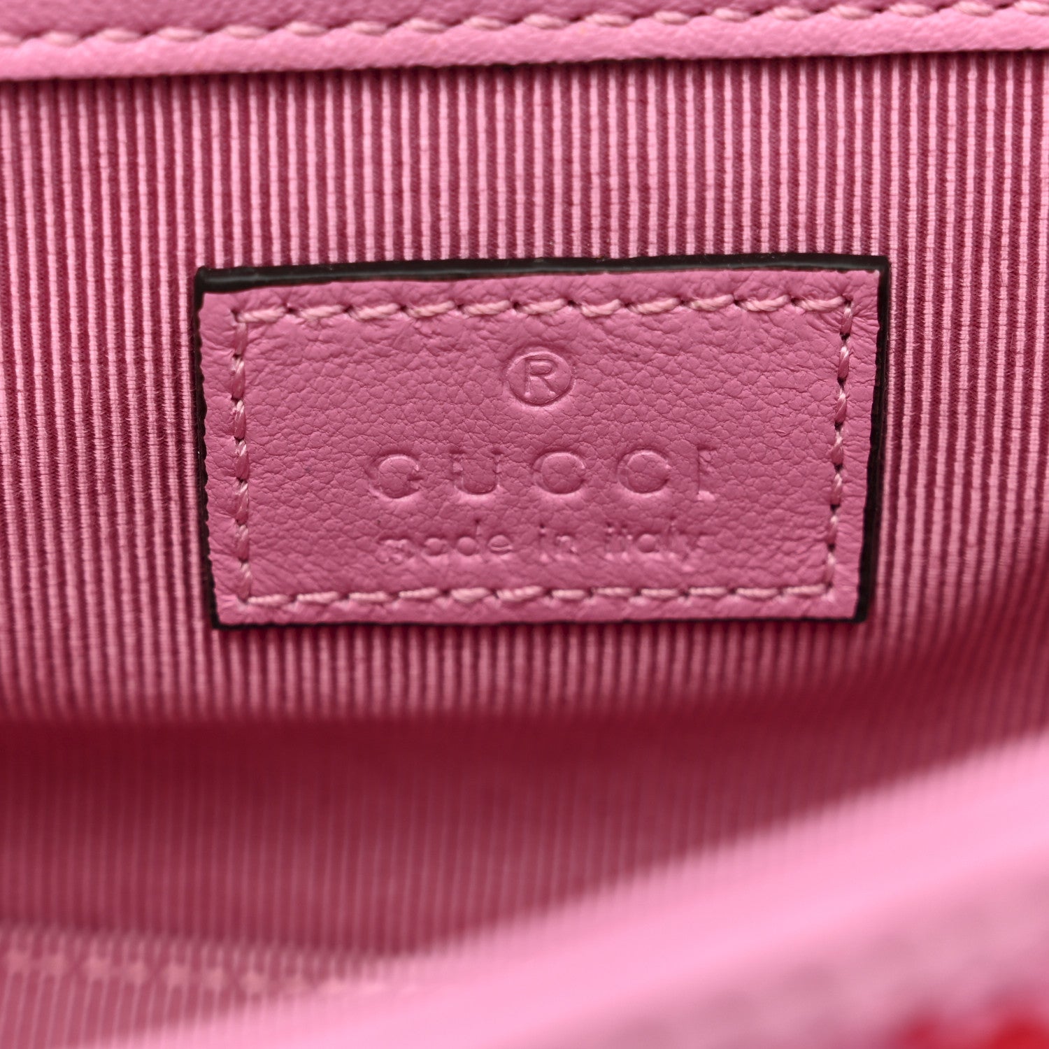 Gucci Tweed GG Monogram Mini GG Marmont Shoulder Bag Pink Red 6 of 11