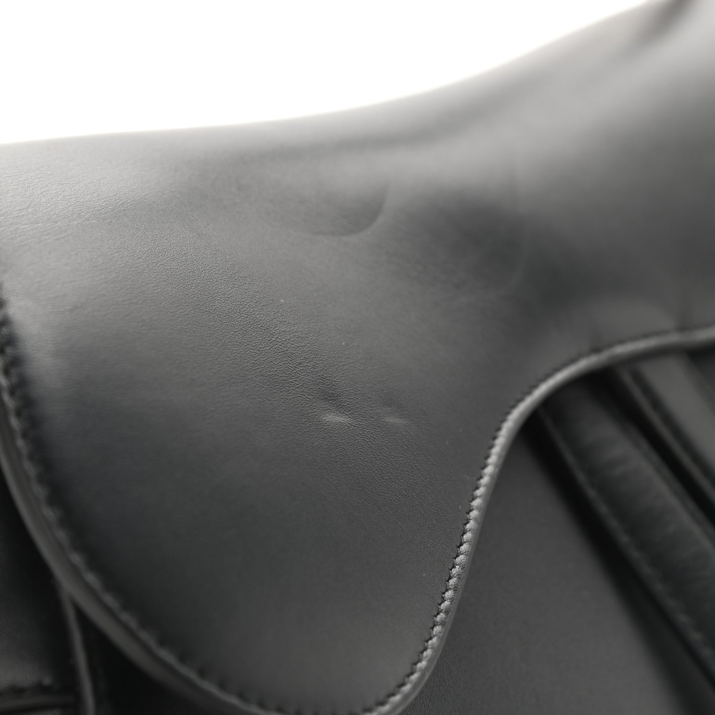 Calfskin Saddle Bag Black