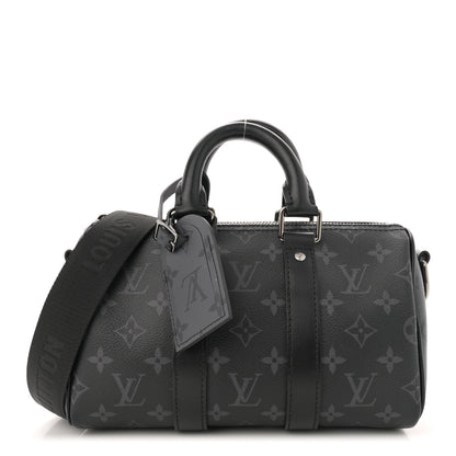 Louis Vuitton Reverse Monogram Eclipse Keepall Bandouliere 25 1 of 10