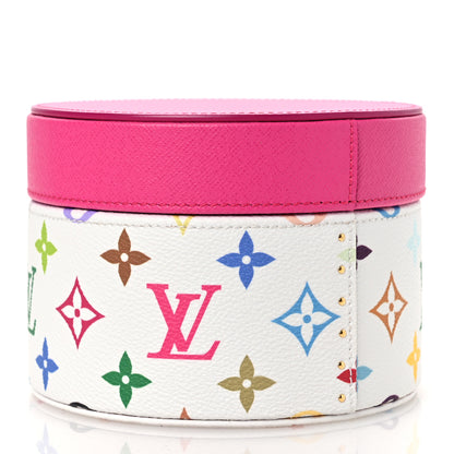 Louis Vuitton LV X TM Monogram Multicolor Martha Round Box PM White 3 of 9