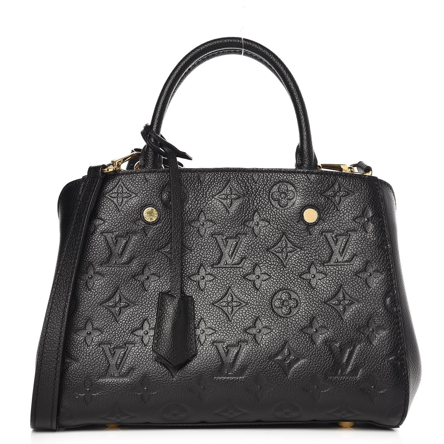 Louis Vuitton Empreinte Montaigne BB Black 1 of 8