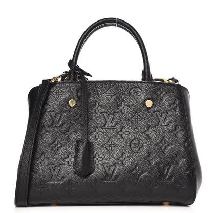 Louis Vuitton Empreinte Montaigne BB Black 1 of 8
