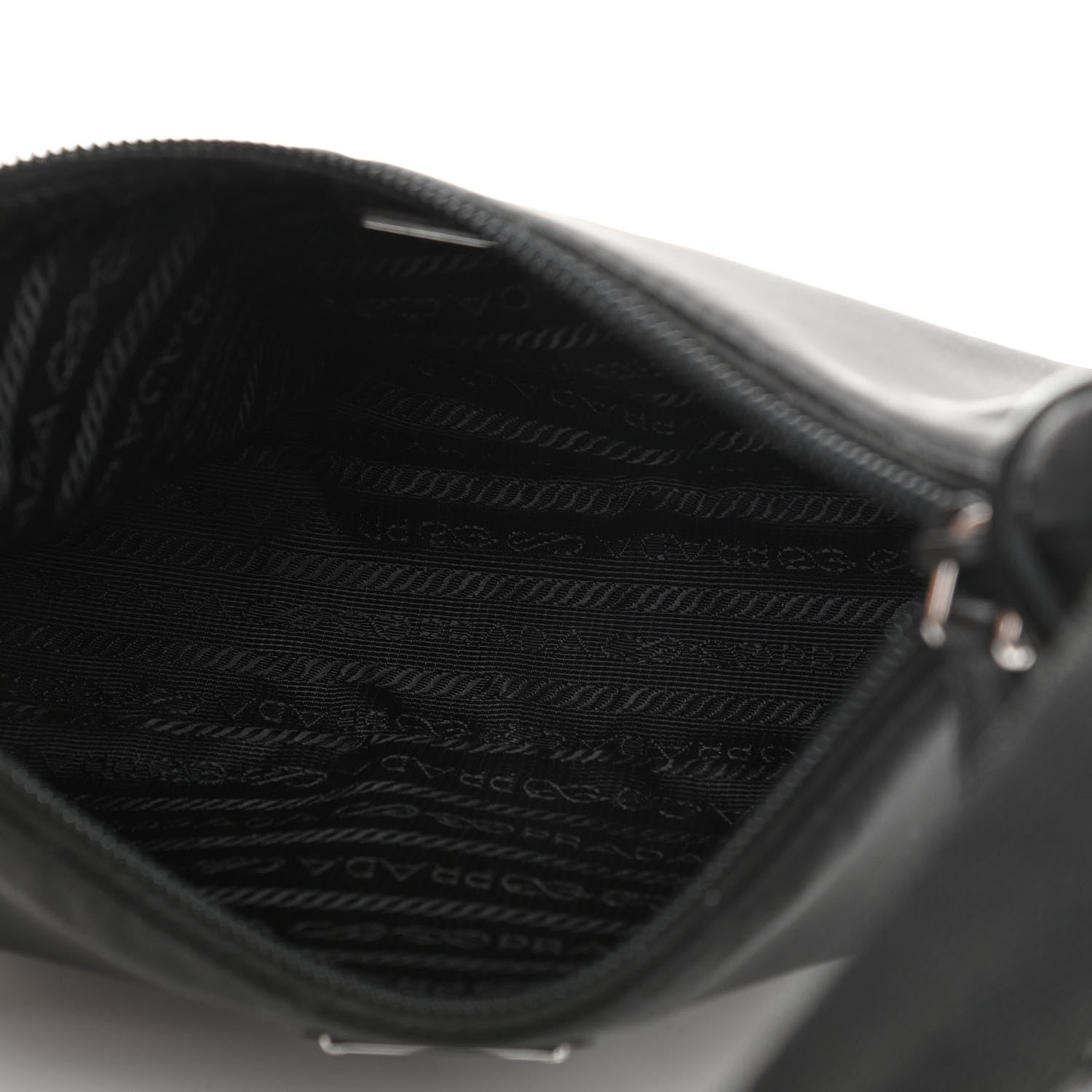 Prada Tessuto Nylon Mini Re-Edition 2000 Bag Black 5 of 10