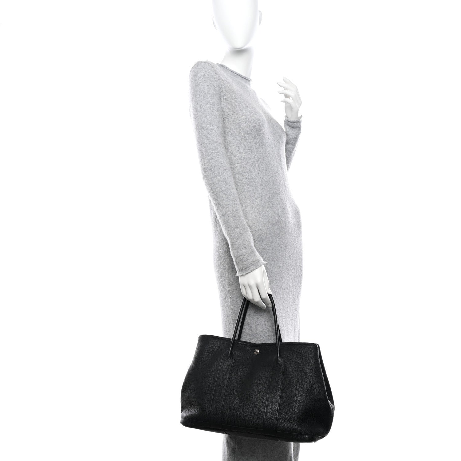 Hermes Negonda Garden Party Tote 36 MM Black 2 of 9