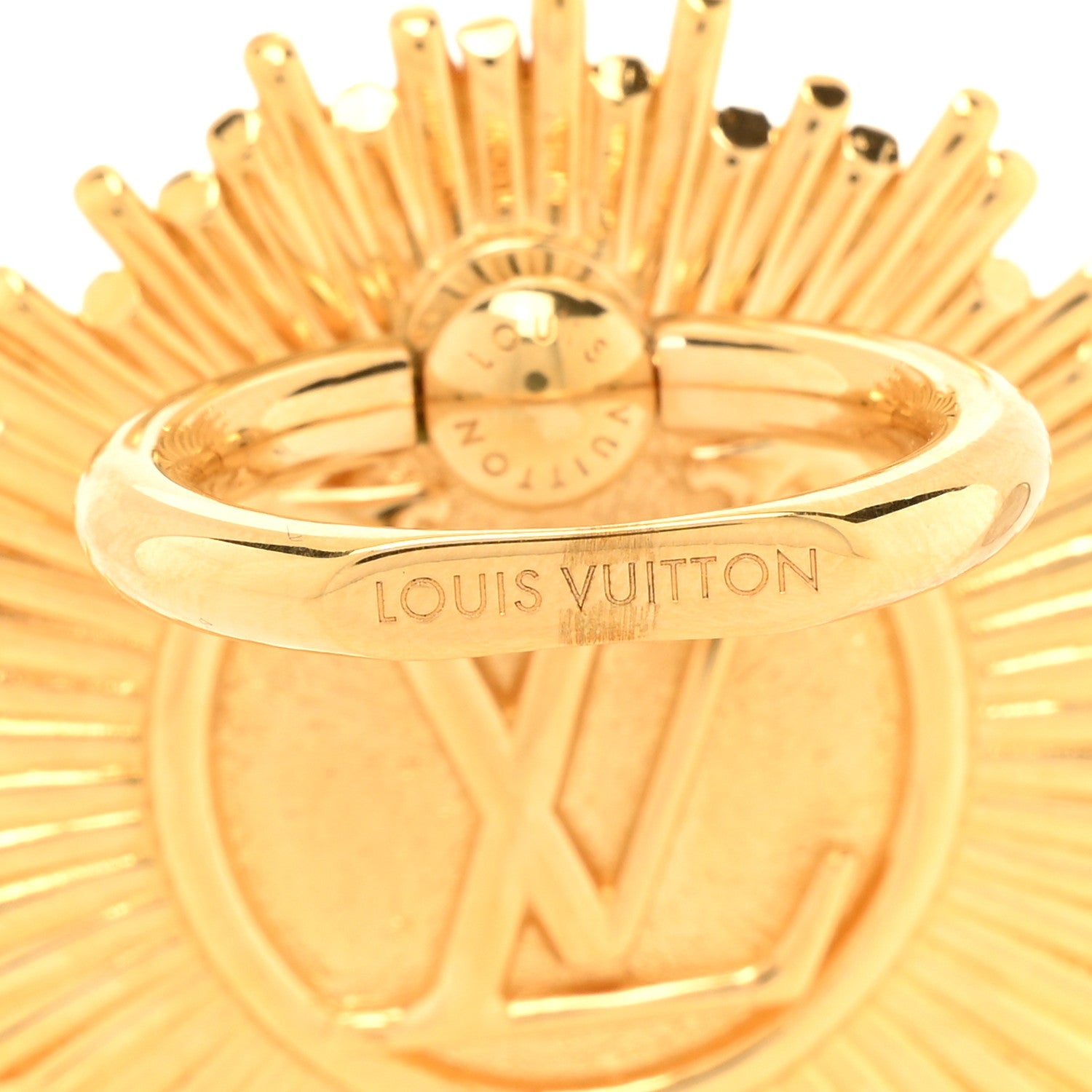 Louis Vuitton Vendome Phone Ring Gold 3 of 5