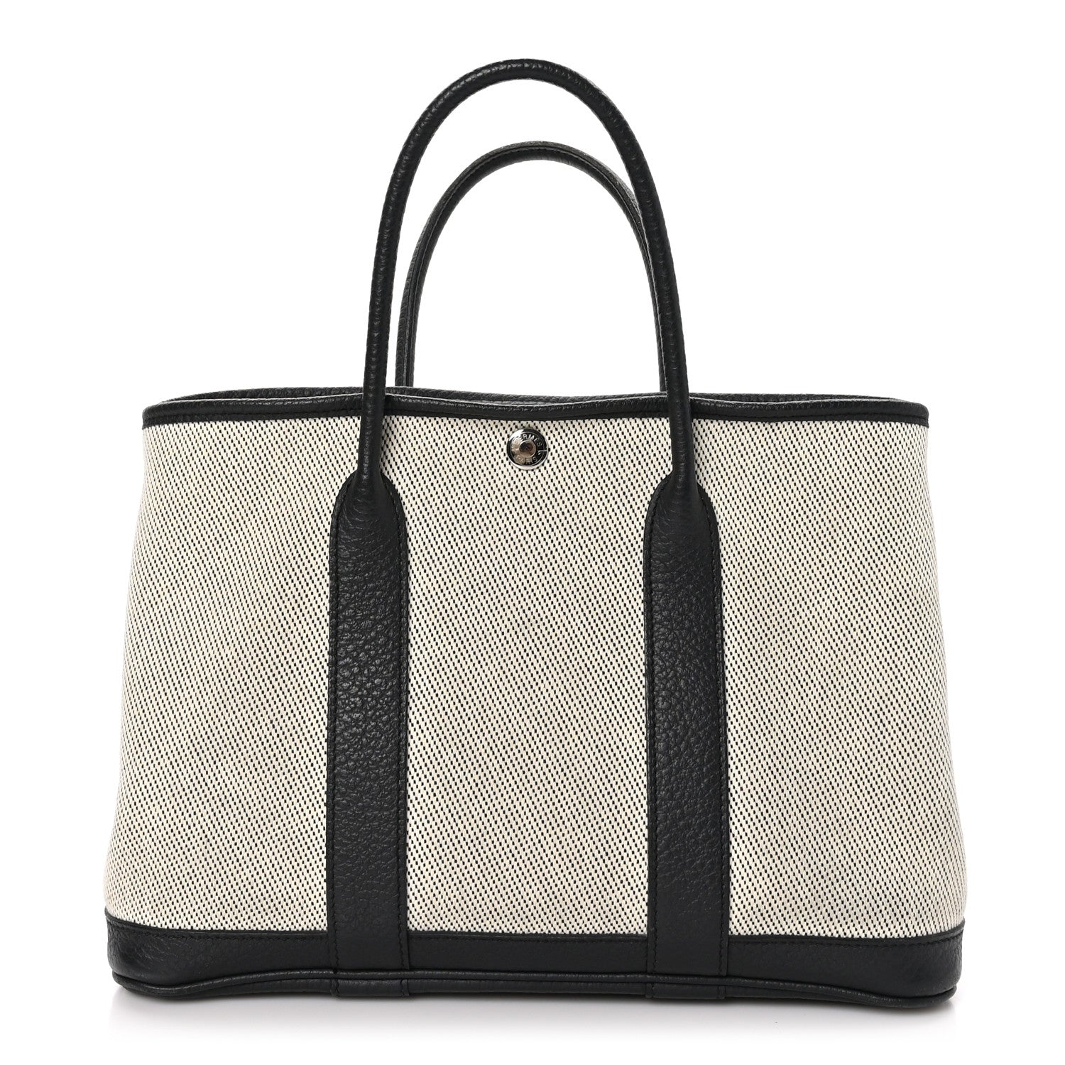 Hermes Toile Negonda Garden Party 30 TPM Black Ecru 1 of 12