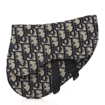 Christian Dior HOMME Oblique Saddle Belt Bag Blue 1 of 8
