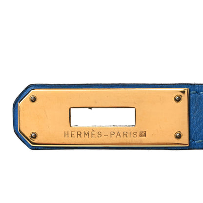 Hermes Courchevel Birkin 35 Bleu France 28 of 66