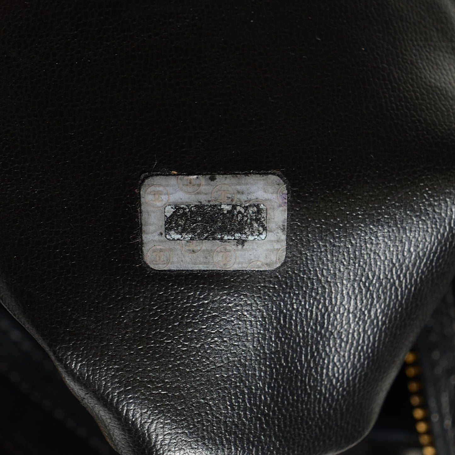 Lambskin CC Shoulder Bag Black