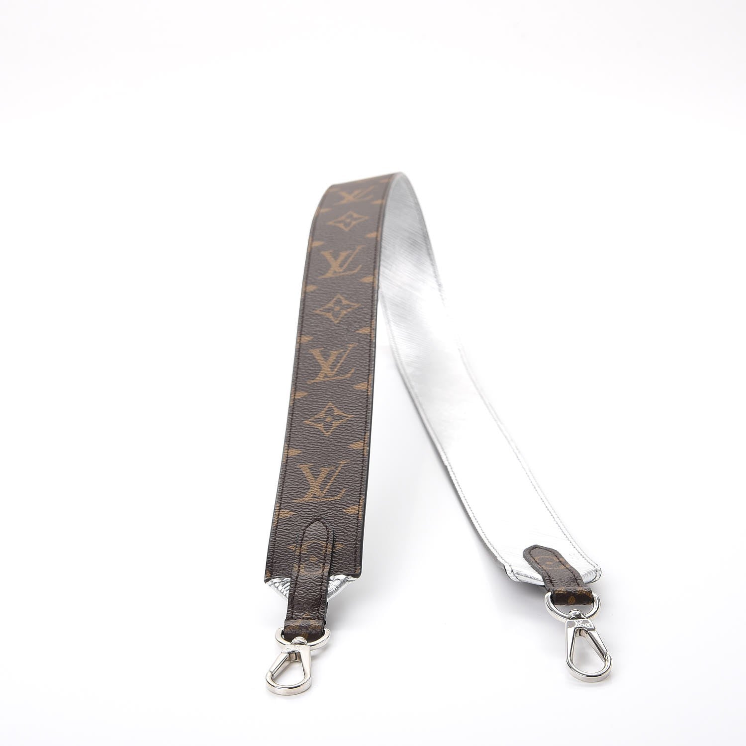 Louis Vuitton Epi Monogram Bandouliere Shoulder Strap Silver 7 of 7