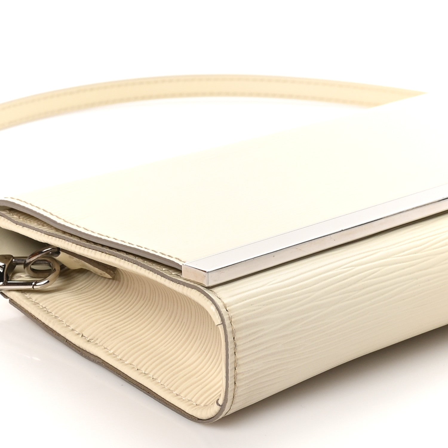 Louis Vuitton Epi Sevigne Clutch Ivory 8 of 9