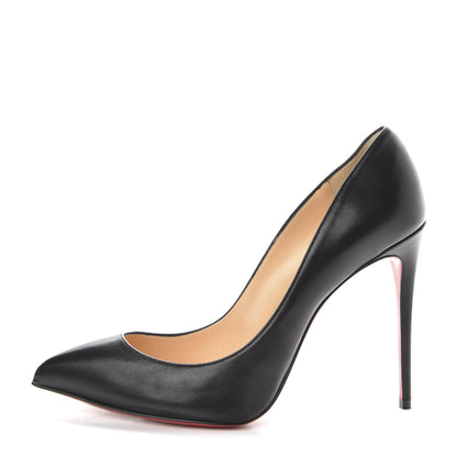Christian Louboutin Shiny Nappa Pigalle Follies 100 Pumps 39.5 Black 1 of 9