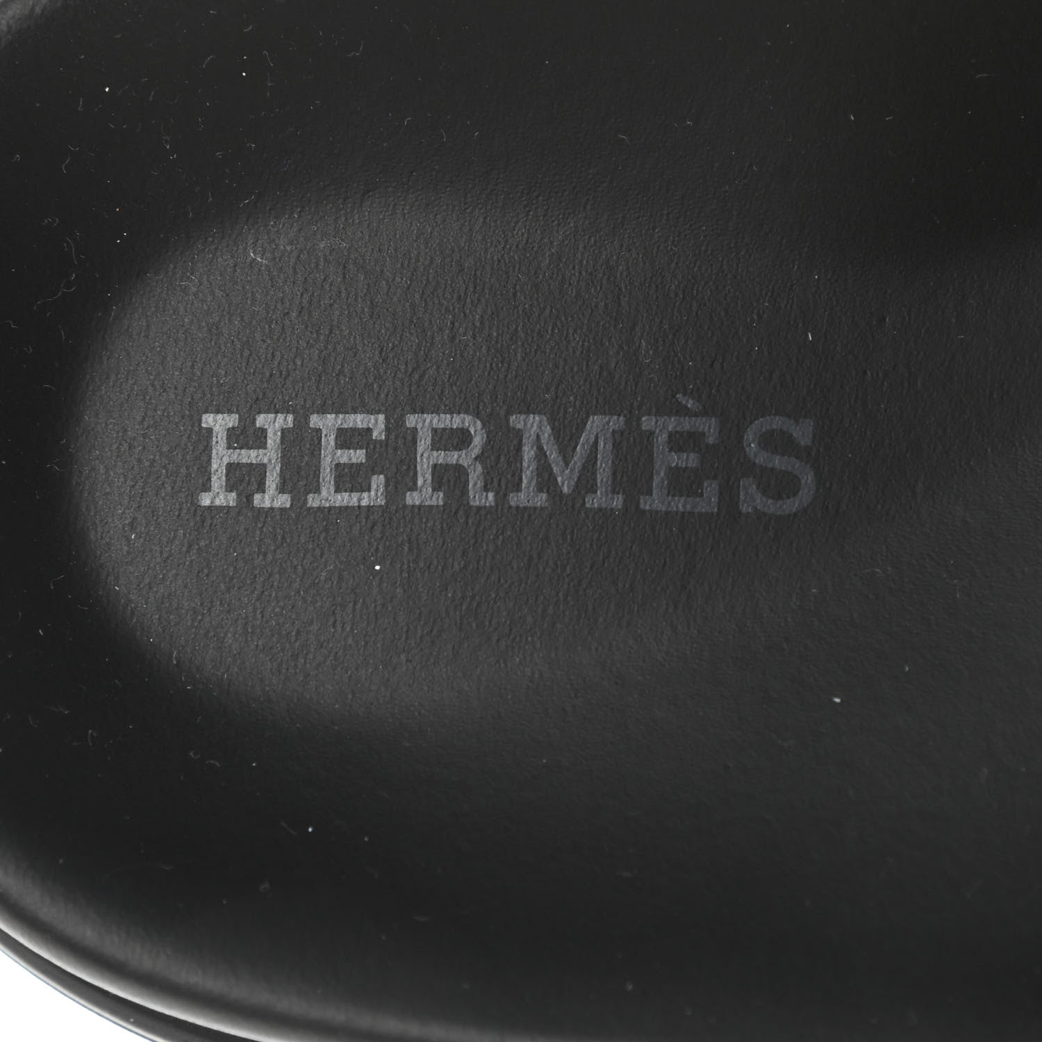 Hermes Calfskin Womens Chypre Sandals 36 Black 7 of 9