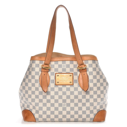 Louis Vuitton Damier Azur Hampstead MM 1 of 11