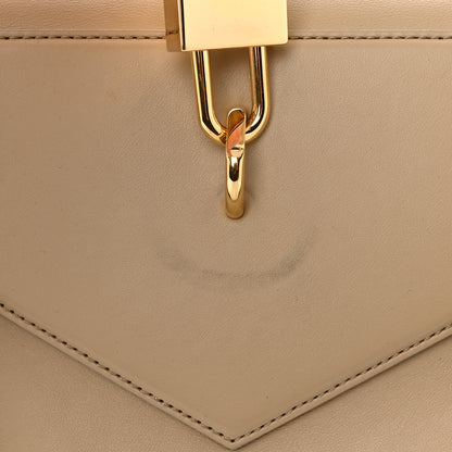 Givenchy Smooth Calfskin Medium Antigona Lock Duffle Bag Beige 11 of 14