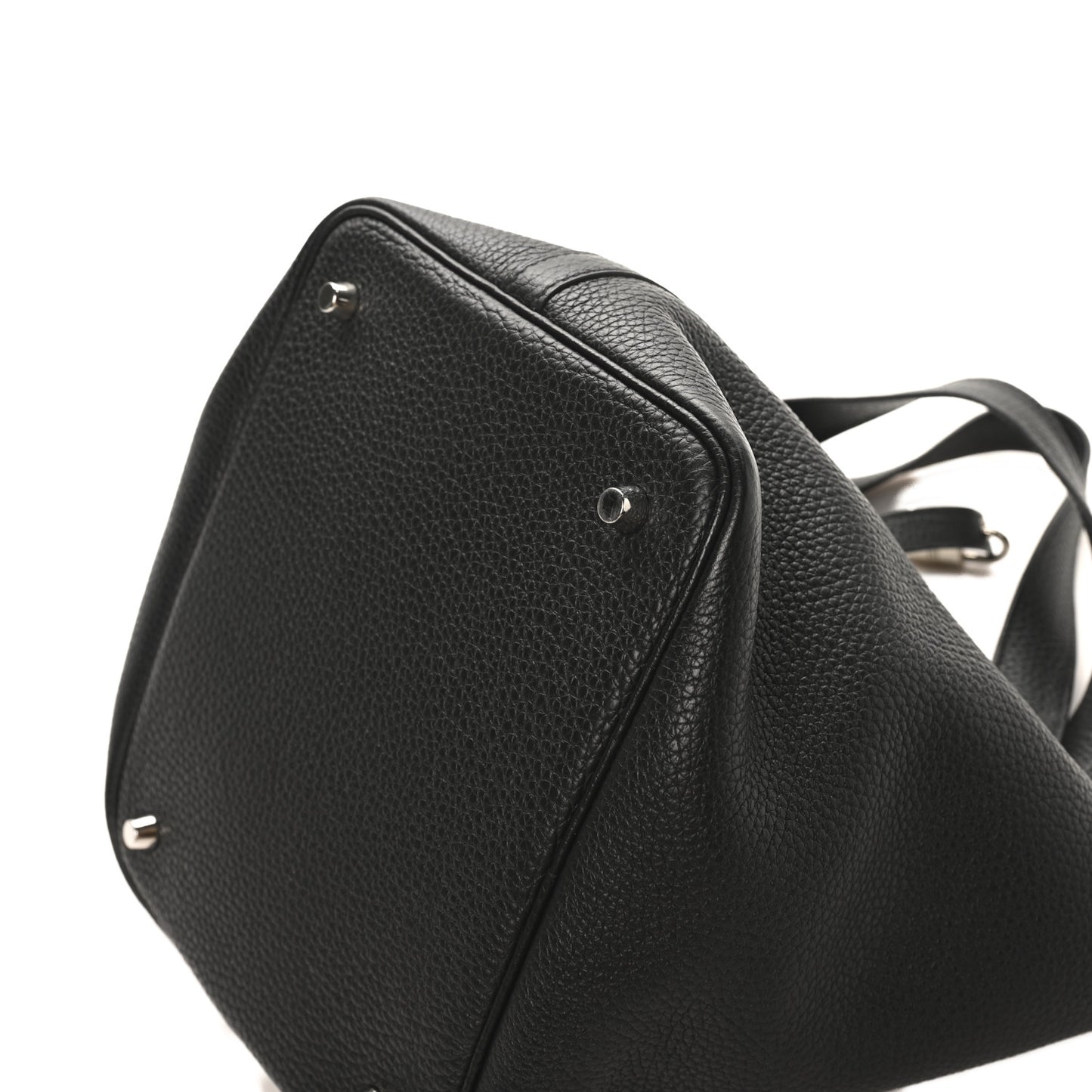 Taurillon Clemence Picotin Lock 22 MM Black