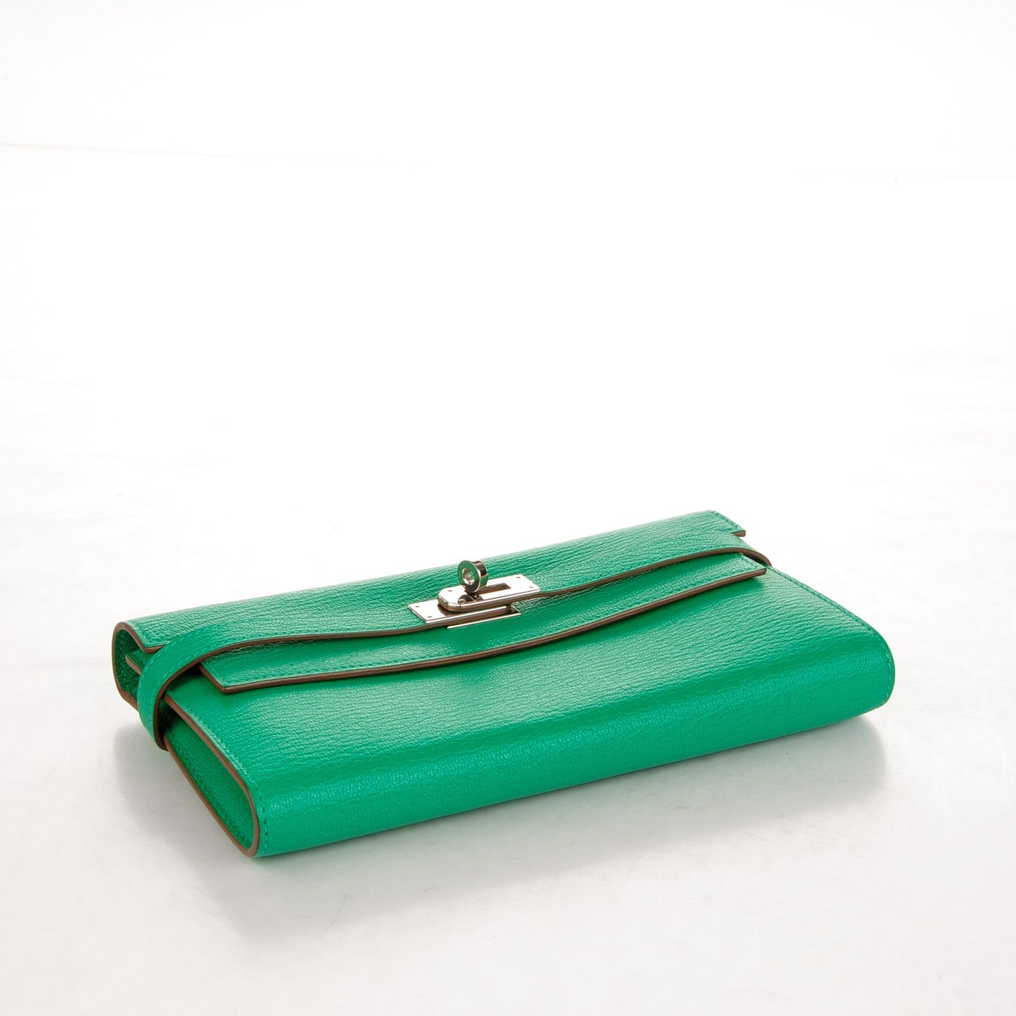Chevre Mysore Kelly Longue Wallet Menthe