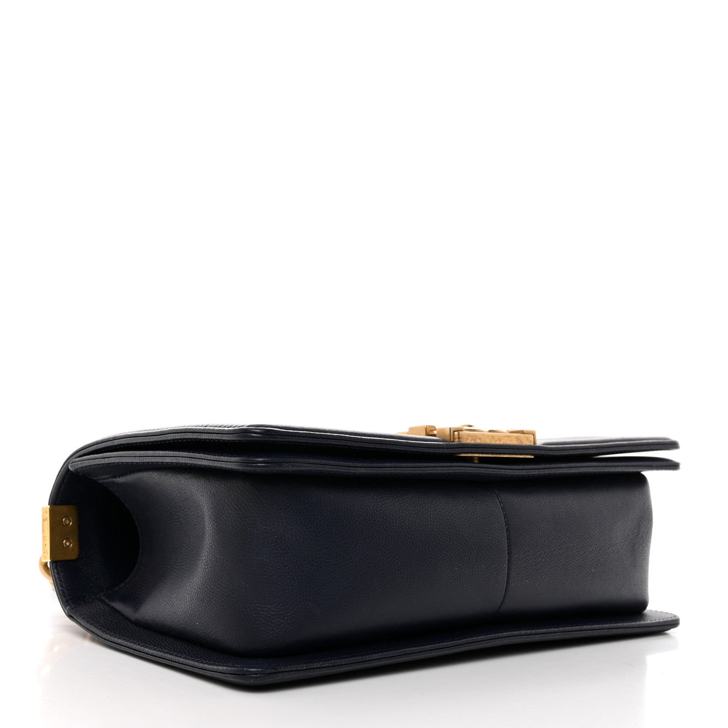 Chanel Caviar Quilted Medium Boy Flap Navy 4 of 10