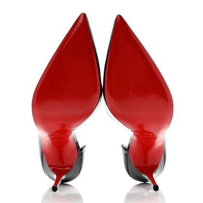 Christian Louboutin Patent Iriza 100 Pumps 38 Black 5 of 9