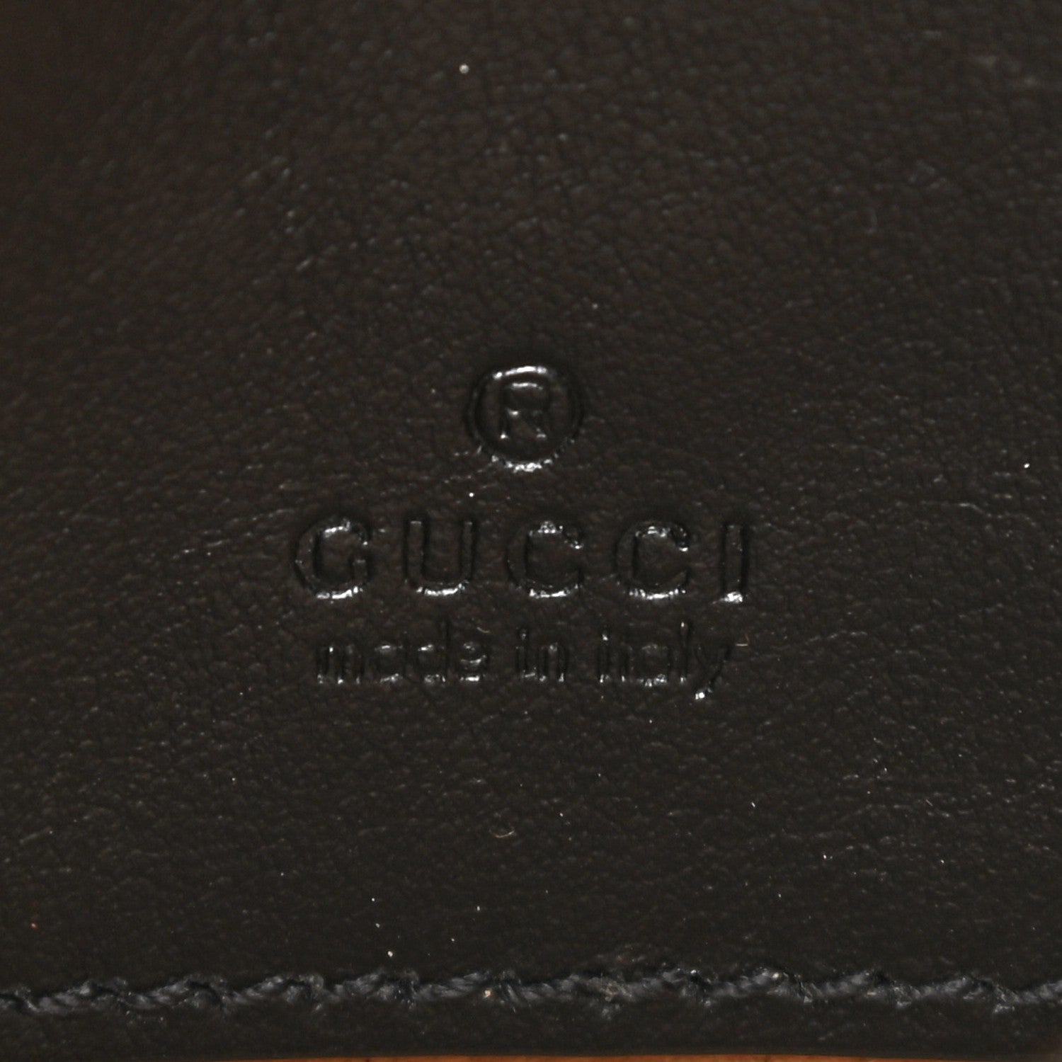 Gucci Calfskin Matelasse GG Marmont Wrist Wallet Black 6 of 9