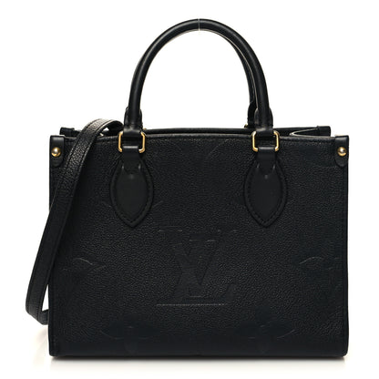 Louis Vuitton Empreinte Monogram Giant Onthego PM Black 1 of 9