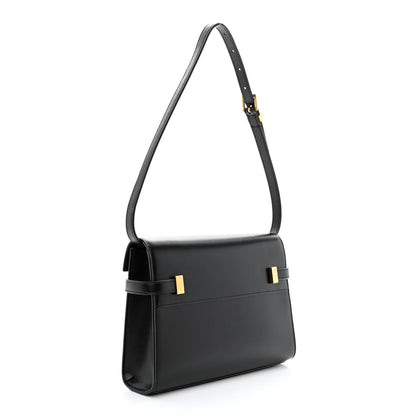 Saint Laurent Smooth Calfskin Small Manhattan Shoulder Bag Black 3 of 10