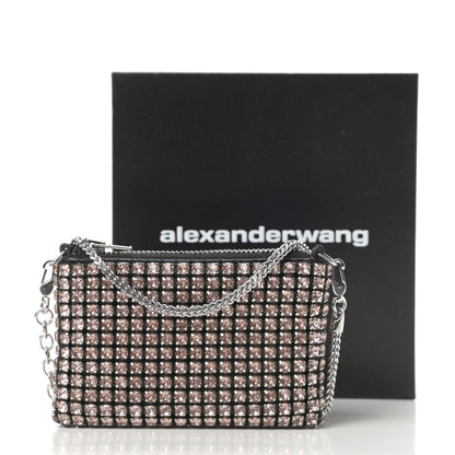 Alexander Wang Crystal Rhinestone Nano Wanglock Chain Crossbody Sandstone 11 of 12