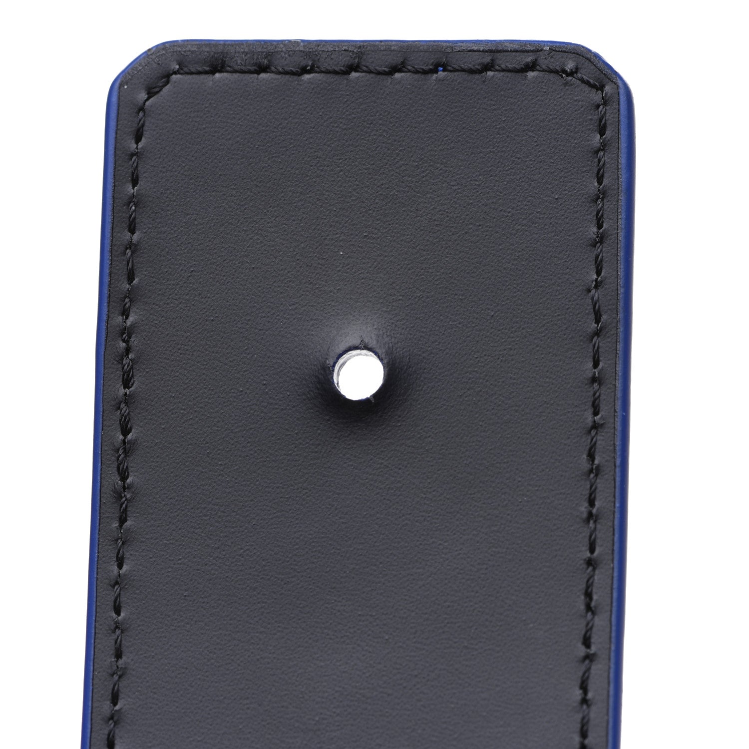Louis Vuitton Taurillon Illusion 40mm LV Initiales Reversible Belt 95 38 Bleu Vert 6 of 8