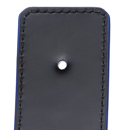 Louis Vuitton Taurillon Illusion 40mm LV Initiales Reversible Belt 95 38 Bleu Vert 6 of 8