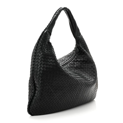 Bottega Veneta Nappa Intrecciato Maxi Veneta Hobo Black 3 of 10